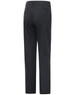 Men's flexi chino pants in black, featuring back pockets and a sleek design. The product has a logo on the label.