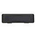 A black FlexLight Torch featuring a sleek rectangular design, with a smooth, glossy surface and rounded edges.