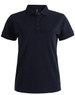 Ladies Ultrafine Cotton Pique Short Sleeve Polo