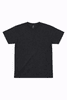 A black singlet shirt featuring a simple design and a logo.