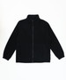 A black Everest Polar Fleece Full Zip jacket featuring a zip closure and side pockets. It has a high collar and elasticised cuffs.