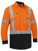 X Taped Hi Vis Stretch Cotton Shirt