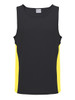 Mens/Kids Micro Mesh Contrast Singlet
