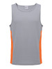 Mens/Kids Micro Mesh Contrast Singlet