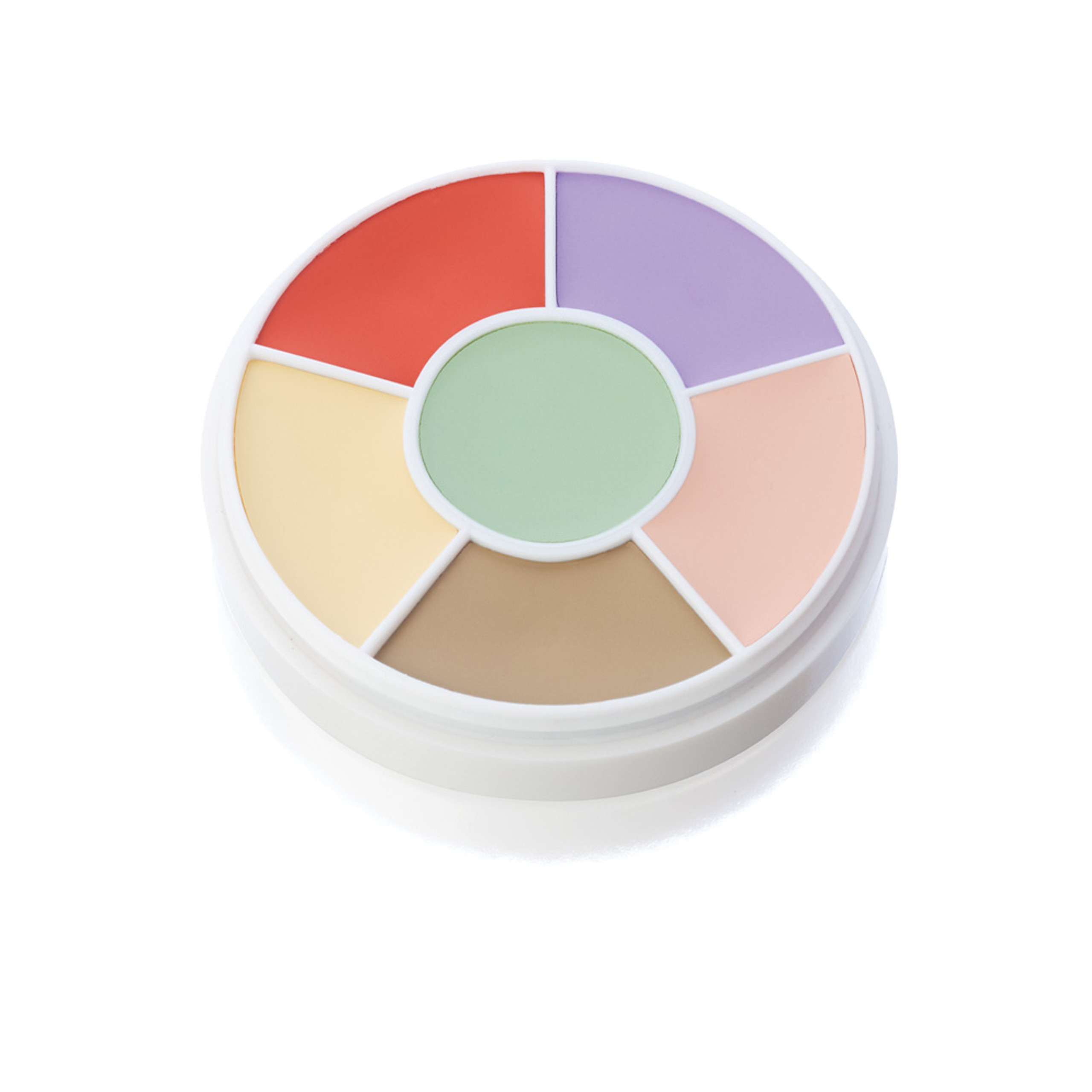 Total Corrector Wheel (6 Colors) - Theatrical Makeup Supplies at Echoes