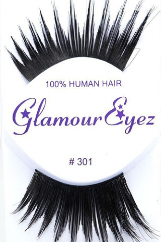 GlamourEyez 301 False Eyelashes Theatrical Makeup Supplies at Echoes
