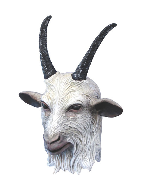 Deluxe Adult Goat Overhead Latex Mask