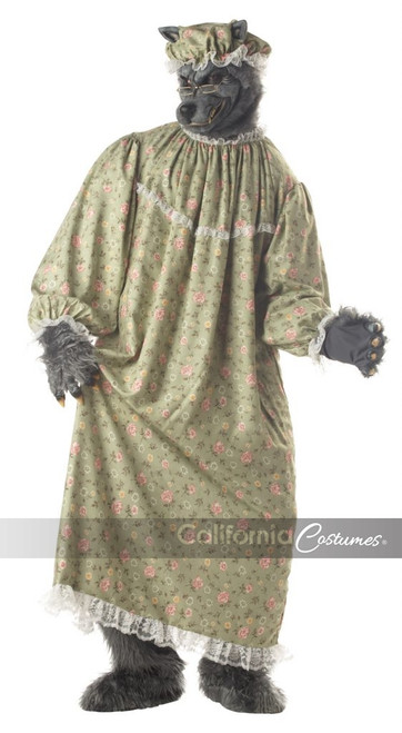 Wolf Granny Adult Costume Wolf Granny Adult Costume