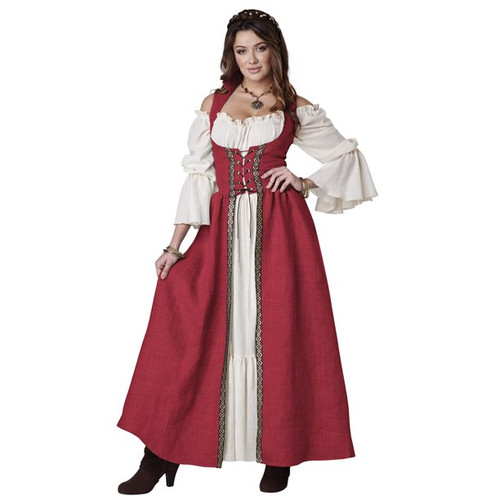 Medieval Overdress in Red