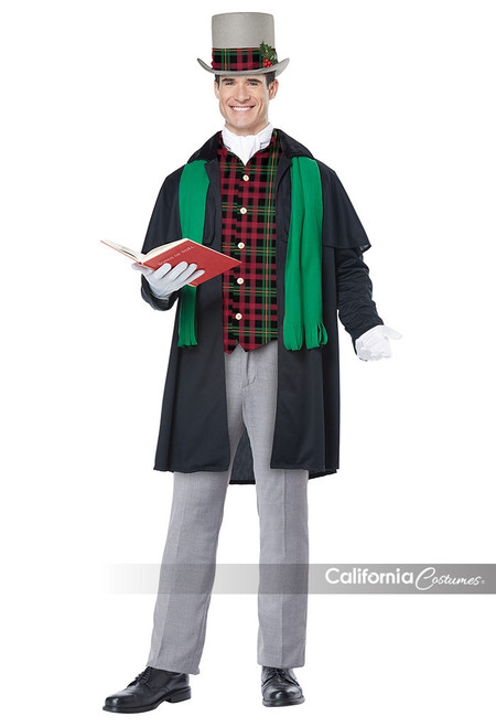 holiday caroler man 
