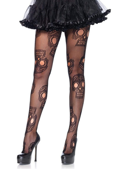 Sugar Skull Tights