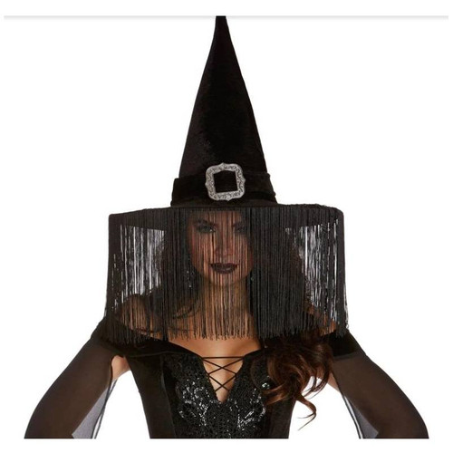 Wicked Witch Fringed Hat