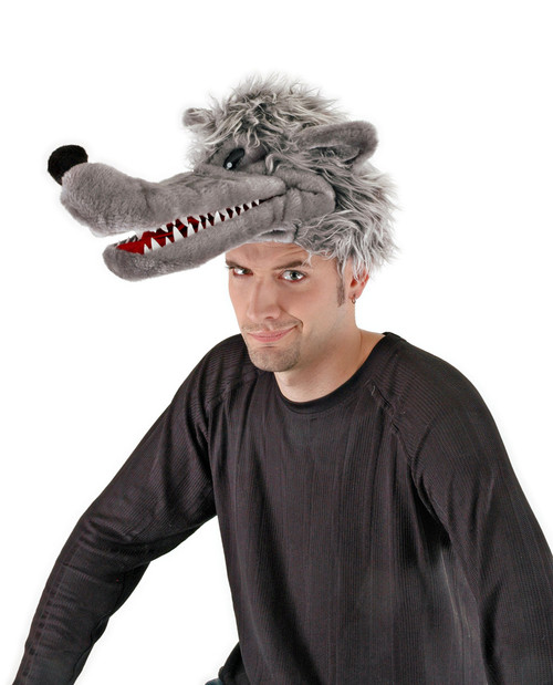 Big Bad Wolf Plush Hat Big Bad Wolf Plush Hat