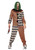 Men's 2 PC Creepy Circus Clown Costume Men's 2 PC Creepy Circus Clown Costume