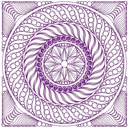 Satern Pattern PATTERNS BY DESIGN AND THEME - SATURN'S RINGS - One Song Needle Arts