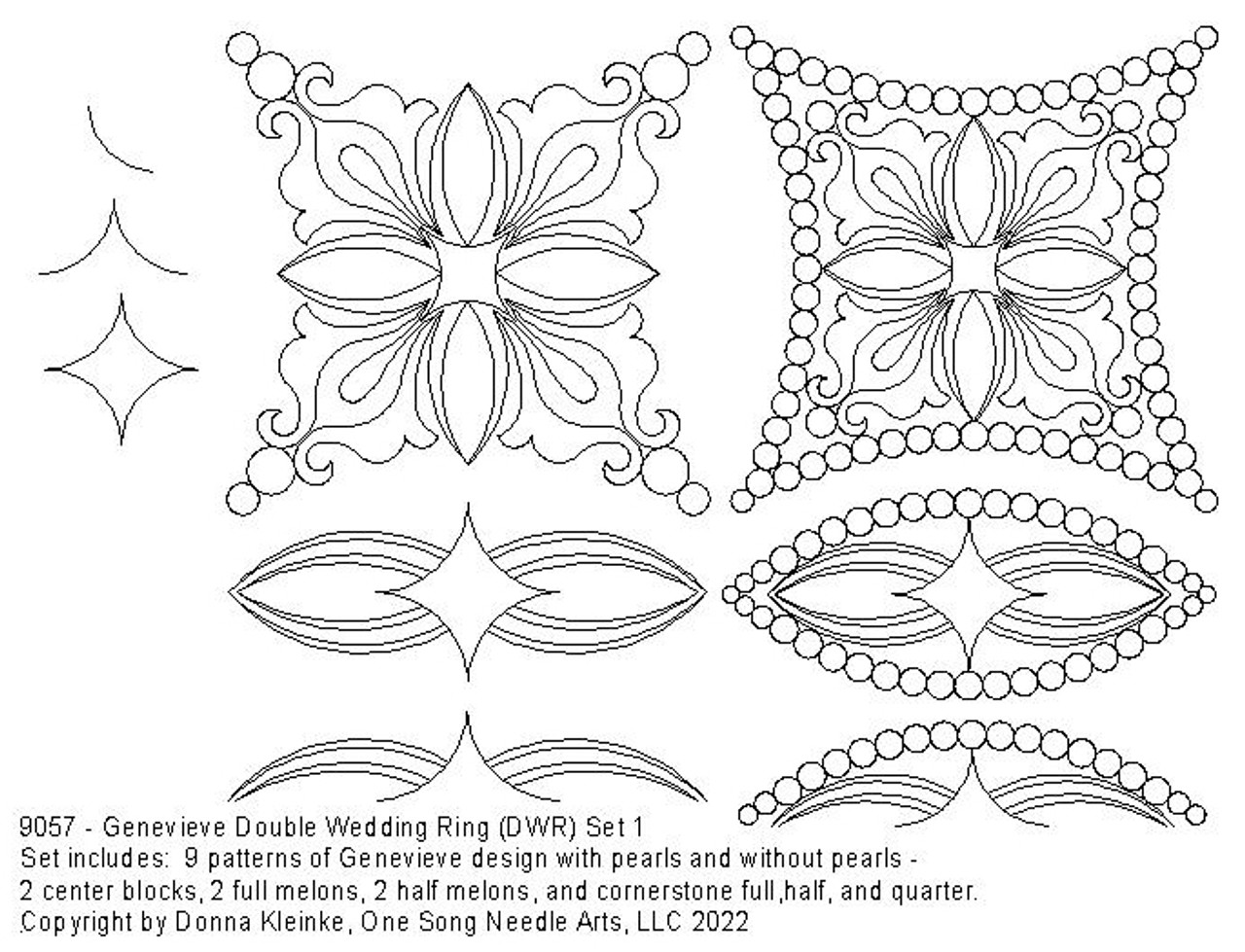 Double Wedding Ring Pattern Pack
