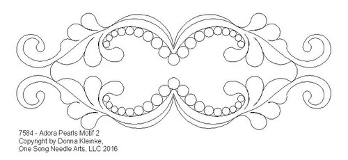 Adora Pearls Motif 2 - #7584