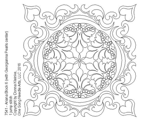 Ariana Block 6 - #7541