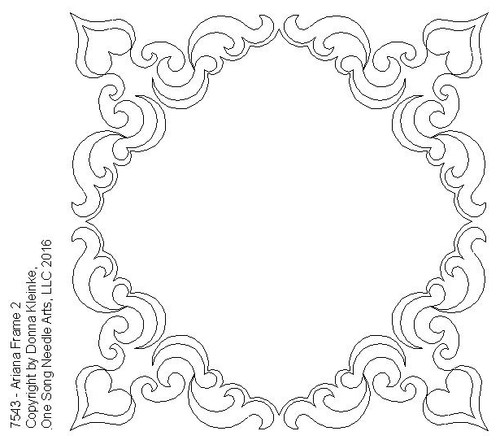 Ariana Frame 2 - #7543  (Incl in Frames Pkg #1-Simple-Density)
