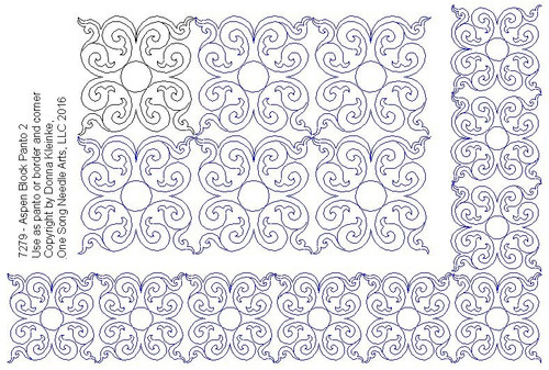 Aspen Block-type Panto 2 - #7279 (in Prime Panto Collection)