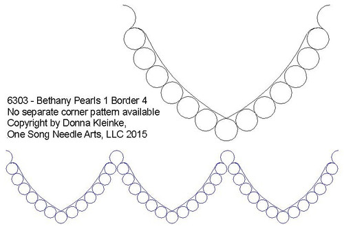 Bethany Pearls 1 Border 4 - #6303 