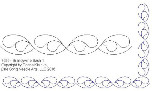 Brandywine Sash 2 - #7625 - VP32 (Incl in SASH PKG #1)