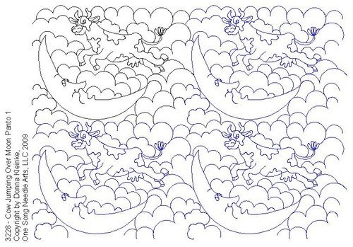 Cow Jumping Over Moon Panto 1 - #3228 (in Prime Panto Collection) - VP27