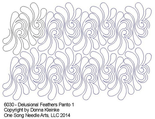 Delusional Feathers Panto 1 - #6030 (in Prime Panto Collection)