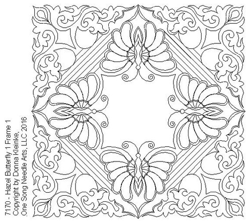 Hazel Butterfly 1 Frame 1 - #7170