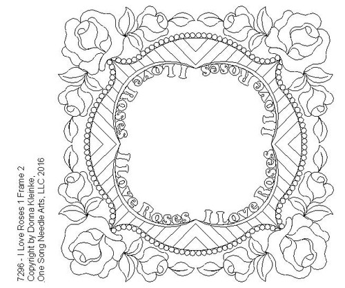 I Love Roses 1 Frame 2 - #7296
