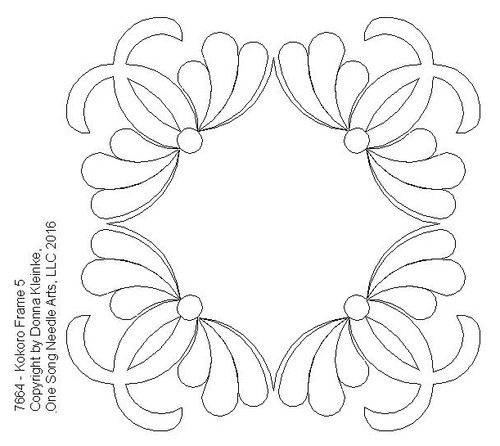 Kokoro Frame 5 - #7664  (Incl in Frames Pkg #1-Simple-Density)