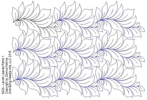 Lavish Leaves Panto 1 - #6323 (in Prime Panto Collection)-VP6