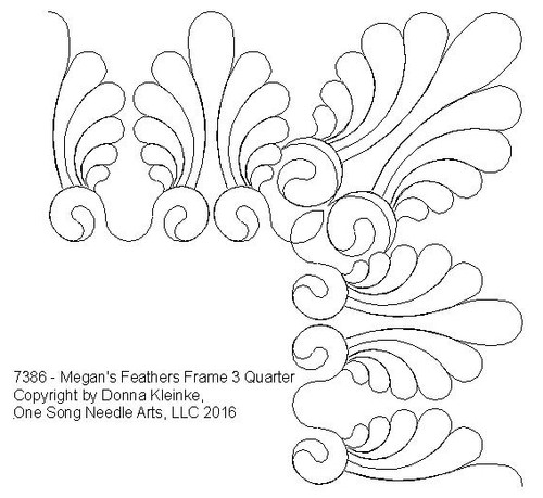 Megan's Feathers FS Frame 3 Quarter - #7386
