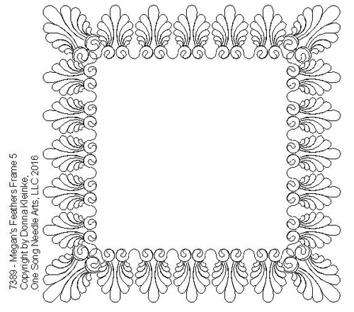 Megan's Feathers FS Frame 5 - #7389