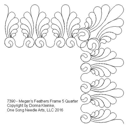 Megan's Feathers FS Frame 5 Quarter - #7390