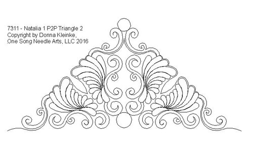 Natalia 1 P2P Triangle 2 - #7311 (Incl in Triangles-Pkg#3-P2P)