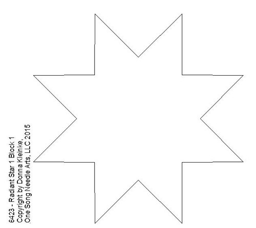Radiant Star 1 Block 1 - #6423