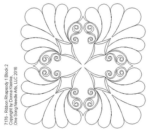 Ribbon Rhapsody 1 Block 2 - #7176