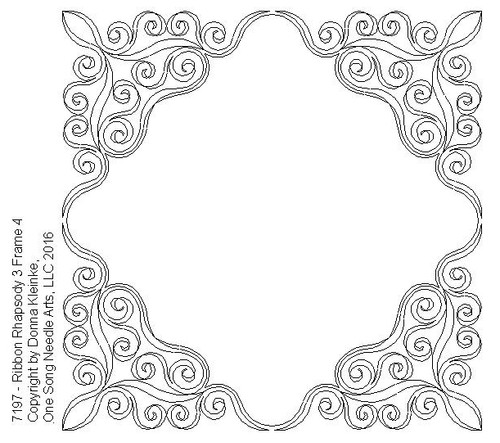 Ribbon Rhapsody 3 Frame 4 - #7197-VP4