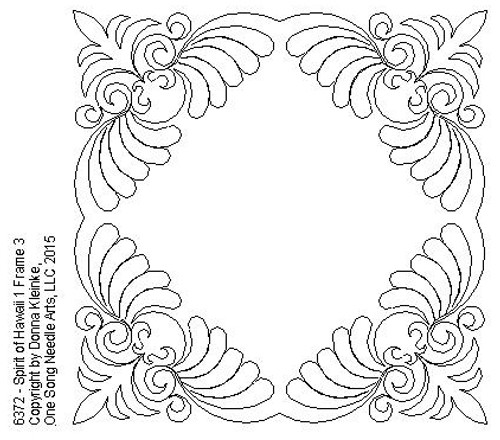 Spirit of Hawaii 1 Frame 3 - #6372-