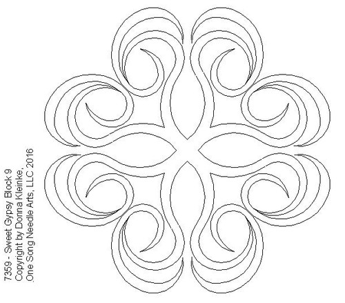 Sweet Gypsy Block 9 - #7359-