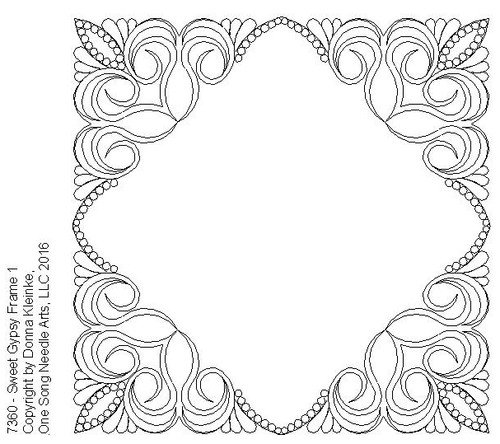 Sweet Gypsy Frame 1 - #7360 - VP14