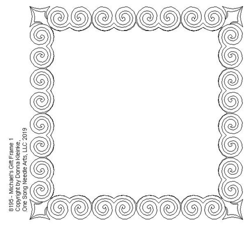 Michael's Gift Frame 1 - #8195  (Incl in Frames Pkg #1-Simple-Density)
