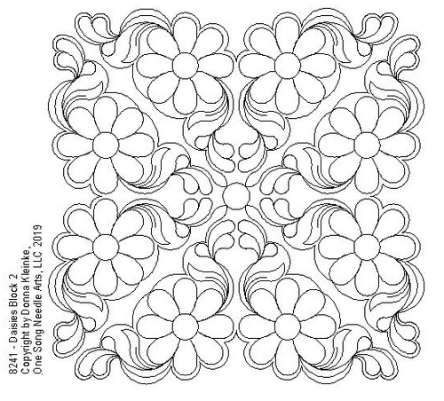 Daisies Block 2 - #8241-VP5