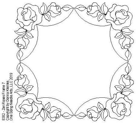 Zen Roses Frame 7 - #8382 - VP33