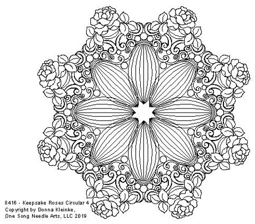 Keepsake Roses Circular 4 - #8416 - VP33 (Incl in Circular Ptns Pkg #2-All-Densities)