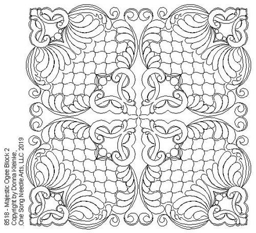 Majestic Ogee Block 2 - #8518