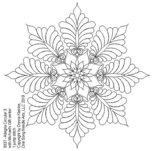 Allegria Circular 3 - #8537 - VP38-