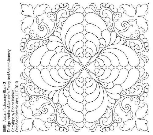 Autumn's Journey Block 3 - #8565