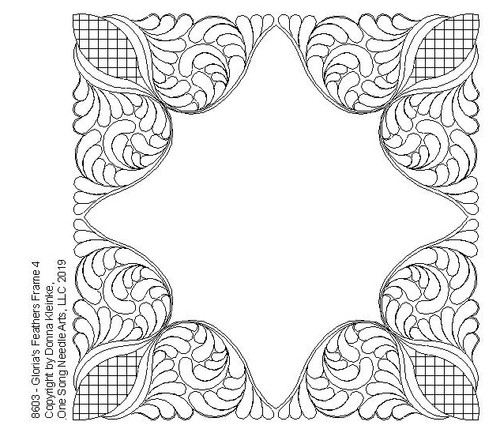 Gloria's Feathers Frame 4 - #8603